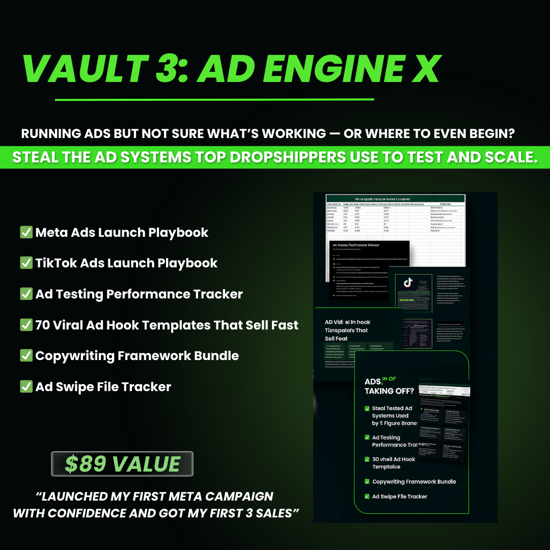 The Dropshipper’s Essential Launch & Scale Kit